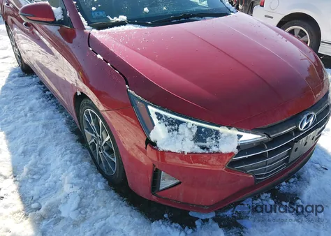 2020 Hyundai Elantra Limited from USA, damaged, VIN KMHD84LF8LU898227